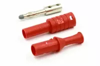 DIY Straight 4 mm Banana (male) Shrouded Plug